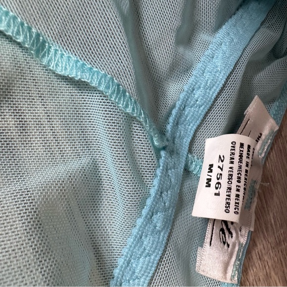 The escante collection 2 piece set babydoll top and thong corset lace up sexy - Picture 8 of 8